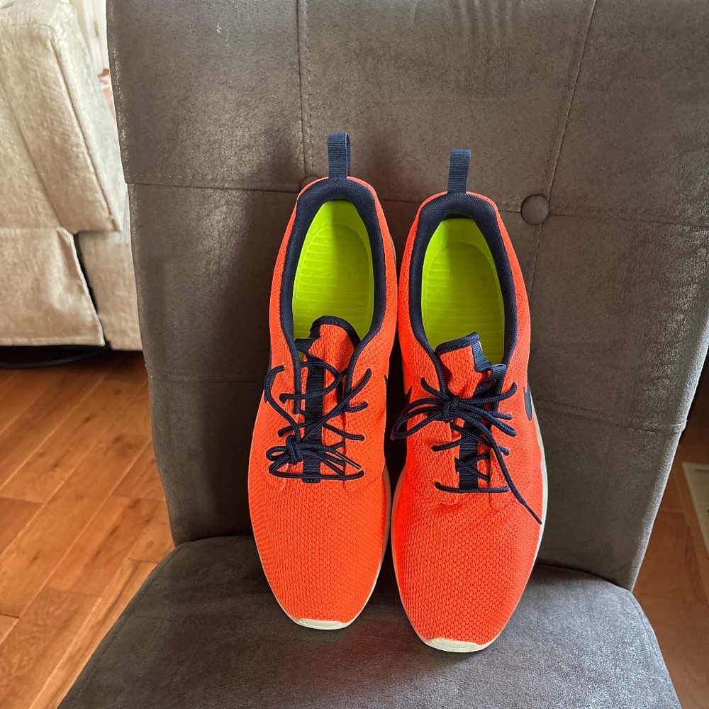 Nike Orange/Blue Golf Shoes Mens Size 12.5